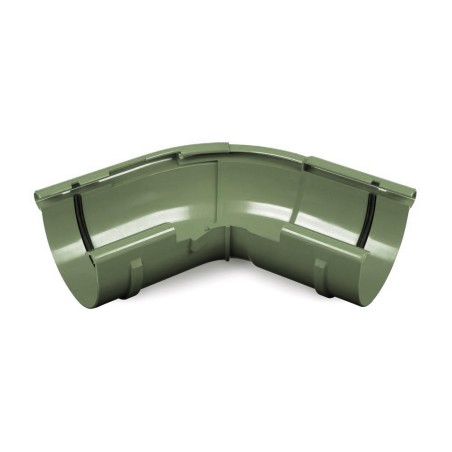 BRYZA PVC vnější nast. roh 120°  – 145°  125 mm zelená (RAL 6020)