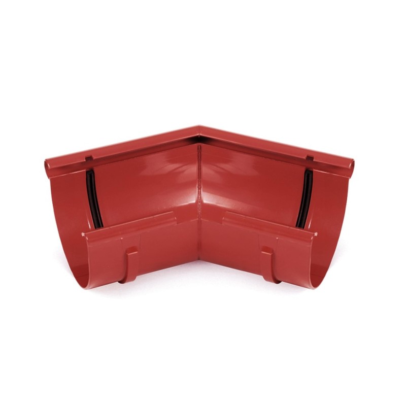 BRYZA PVC vnitřní nast. roh 120° –145°   75 mm červená (RAL 3011)