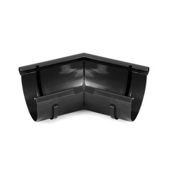 BRYZA PVC vnější roh libovolný úhel 75 mm černý