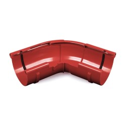 BRYZA PVC Vnější roh nastavitelný úhel 75 mm červený