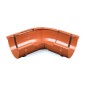 BRYZA PVC Narożnik zewnętrzny regulowany kąt 75 mm cegła