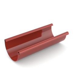 BRYZA PVC střešní žlab 100 mm 3 m červený