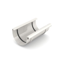 BRYZA PVC žlabový spoj 100 mm bílý
