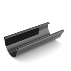 BRYZA PVC střešní žlab 75 mm 4 m černý
