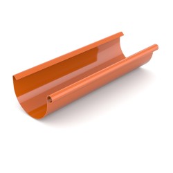 BRYZA PVC střešní žlab 75 mm 3 m cihlový
