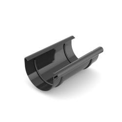 BRYZA PVC žlabový spoj 75 mm černý