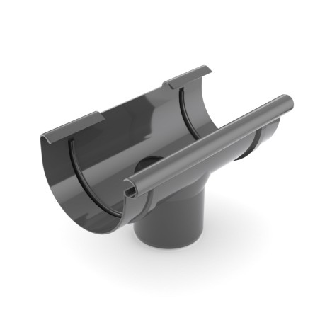 BRYZA PVC kotlík 75/63 mm grafitová (RAL 7021)