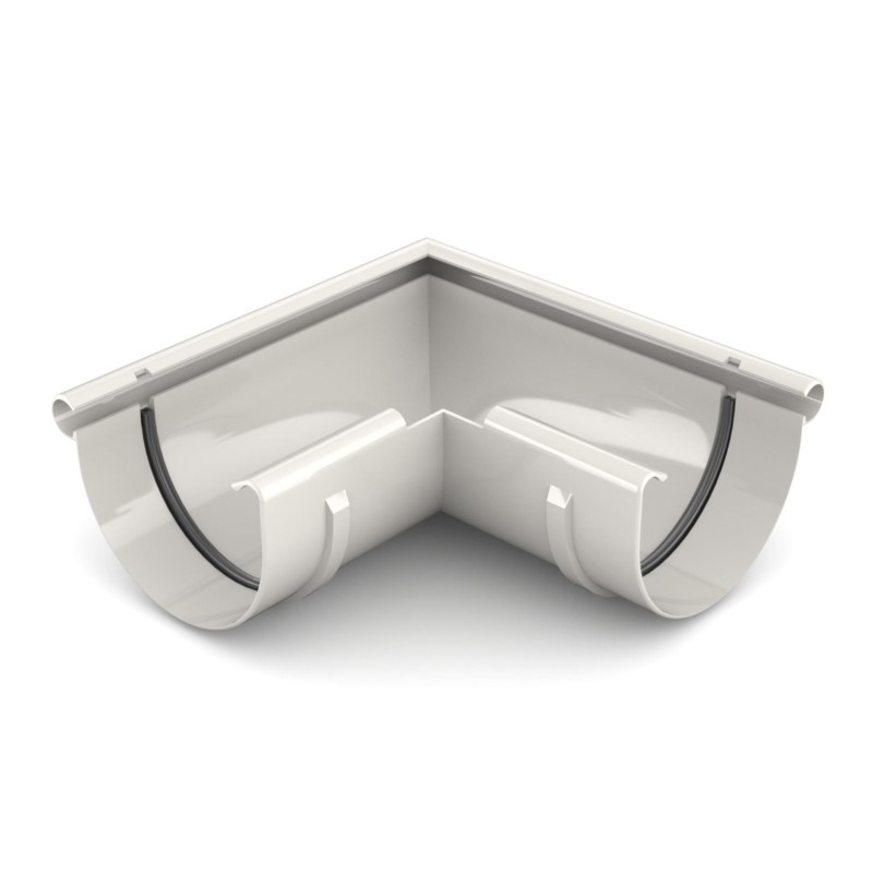 BRYZA PVC vnější roh 90°  75 mm bílá (RAL 9010)
