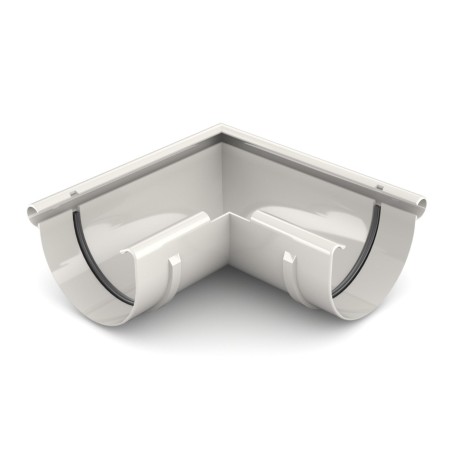 BRYZA PVC vnější roh 90°  75 mm bílá (RAL 9010)