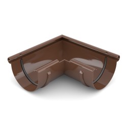 BRYZA PVC vnější roh 75 mm hnědý