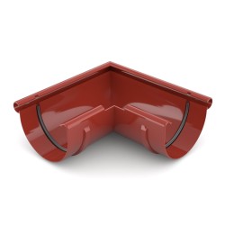 BRYZA PVC Vnější roh 75 mm červený