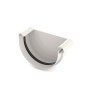 BRYZA PVC Koncovka pravá 75 mm biela