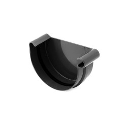 BRYZA PVC Denko prawe 75 mm czerń