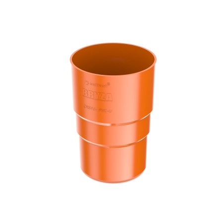 BRYZA PVC spojka svodové roury 63 mm cihlově červená (RAL 8004)