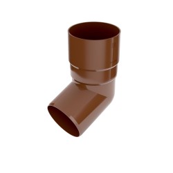 BRYZA PVC koleno 63 mm hnědé