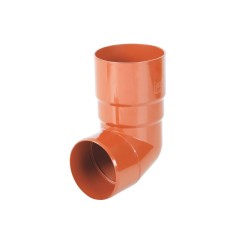 BRYZA PVC koleno libovolný úhel 63 mm cihla