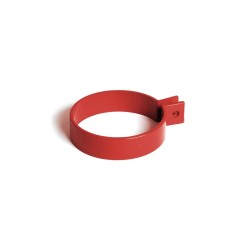 BRYZA PVC Upínací kroužek dolního potrubí 63 mm červený