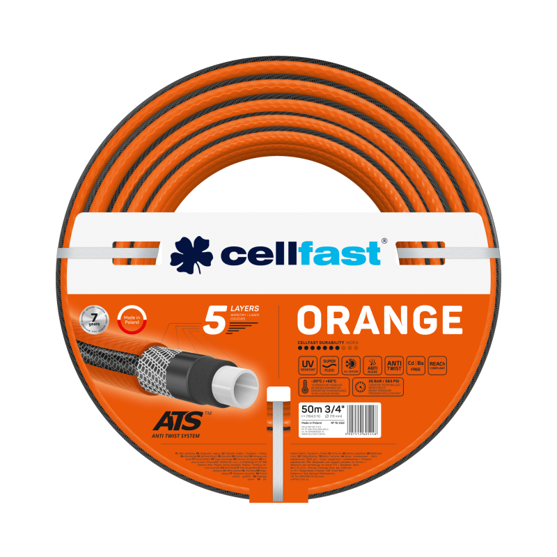 Zahradní hadice ORANGE ATS Zahradní hadice ORANGE ATS