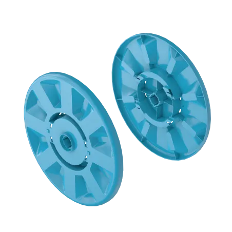 Set bočnice bubnu pro 1/2" 60 m ALUPLUS